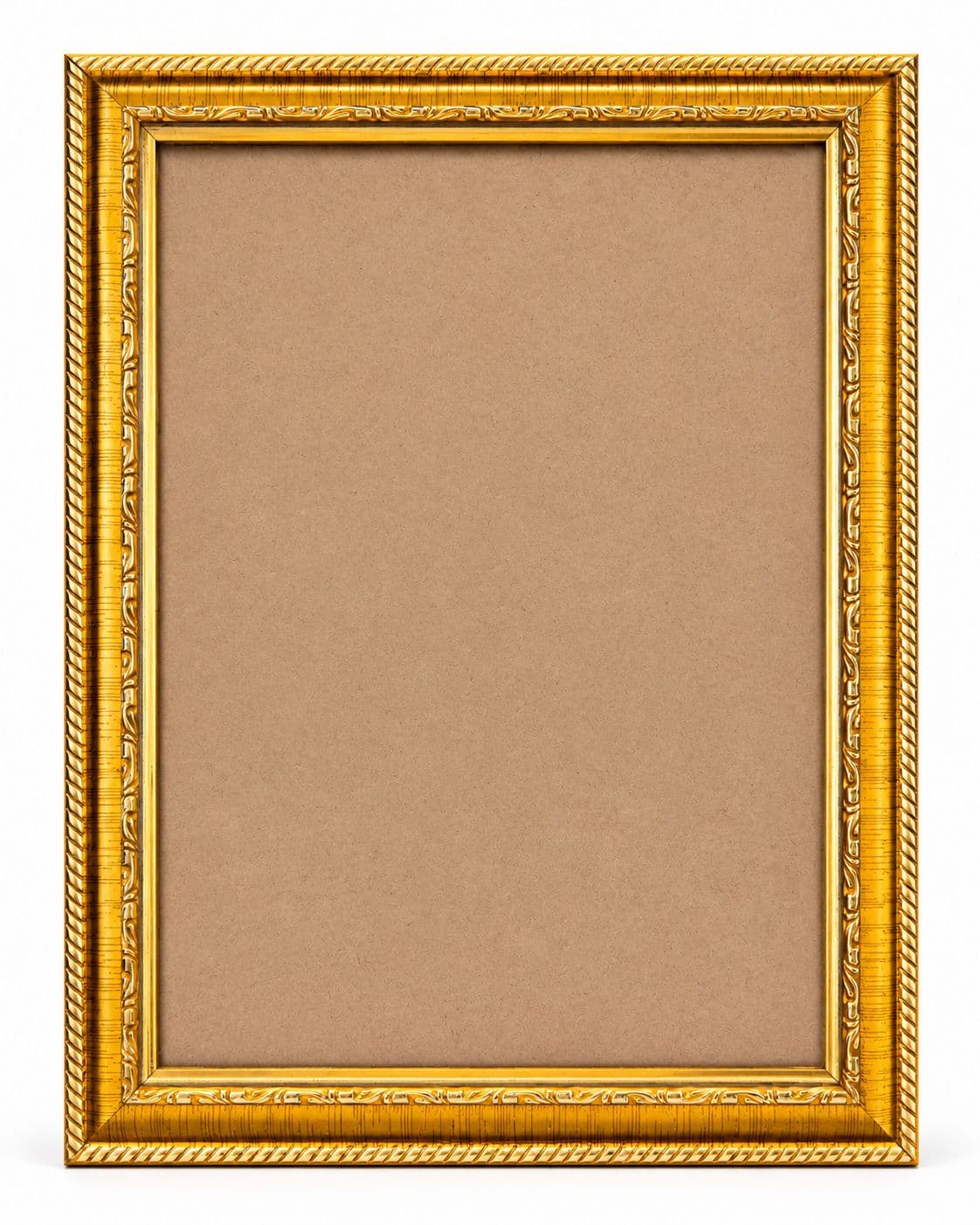 1.5 inch Golden frame A4